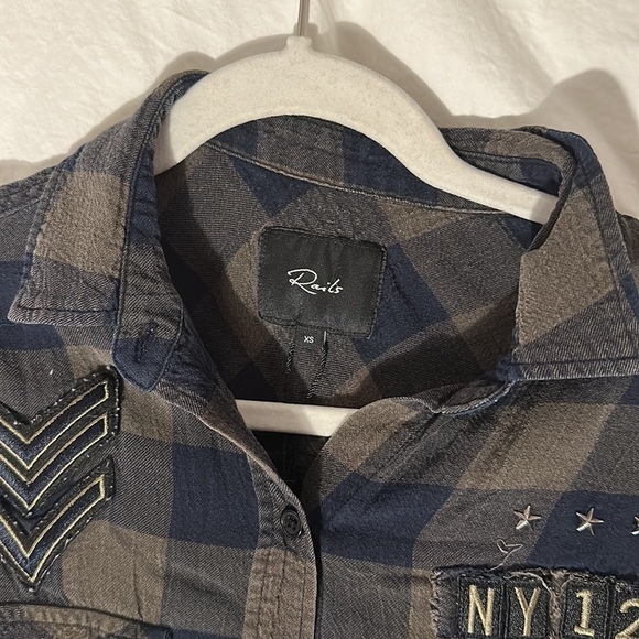 Rails plaid flannel - Picture 2 of 3